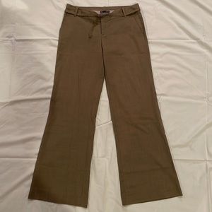 Women’s Gap Wide leg Trousers Beige Sz 6 long